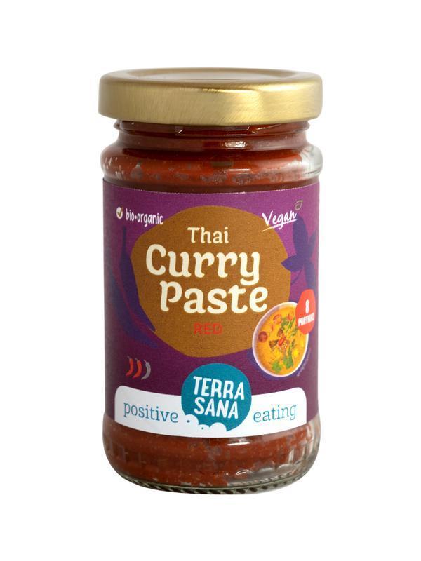 Terrasana Thaise rode currypasta bio 120G