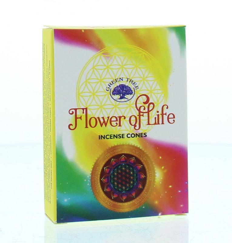Green Tree Kegelwierook flower of life 10st