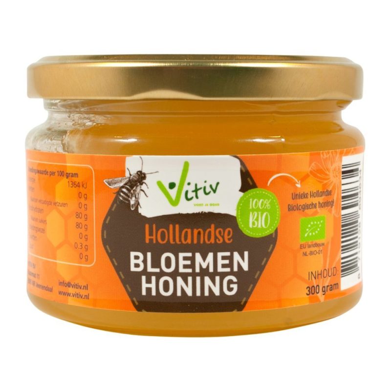 Vitiv Creme honing bio 300G