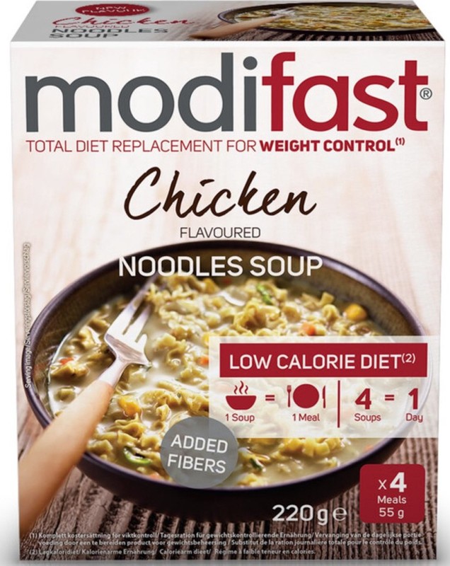 Modifast Weight control noodles kippensoep 220gr