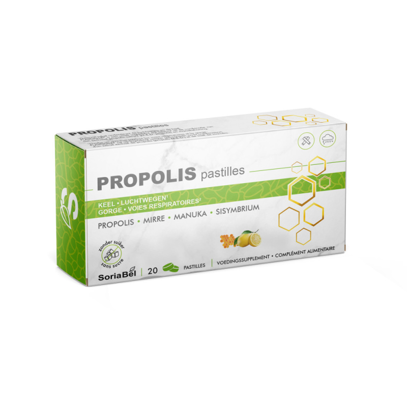 Soria Natural Propolis pastilles 20st