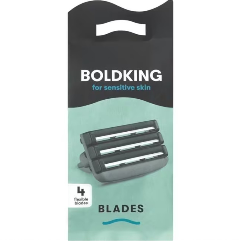 Boldking 4 mes gevoelige huid 4 Stuk