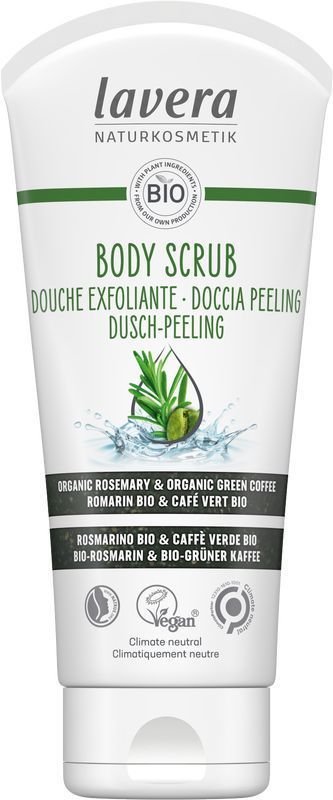 Lavera Body scrub/douche exfoliante bio en-fr-it-de 200ML