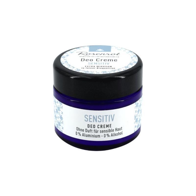 rosenrot Solid deo crème sensitive 50 Gram