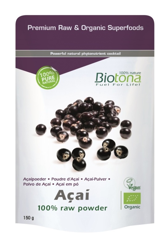 Biotona Açaí 100% raw powder 150 G