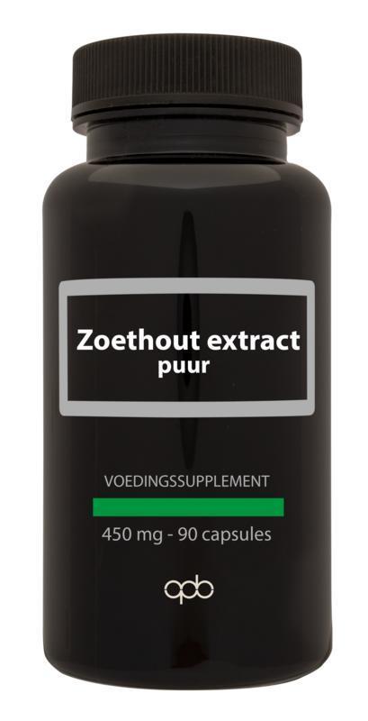 APB Holland Zoethout 450 mg puur 90 Capsules