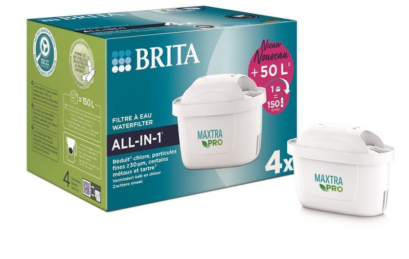 Brita Waterfilterpatroon maxtra pro all-in-1 4 Stuks
