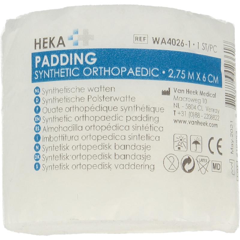 Heka Synthetische wattenrol 2.75 x 6 cm 1 Rol
