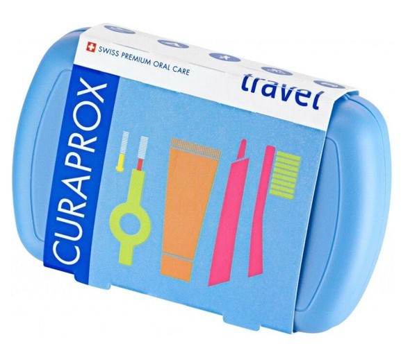 Curaprox Reisset blauw