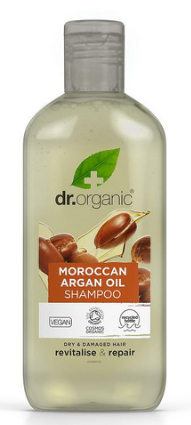 dr organic Shampoo morrocan argan oil 265ml