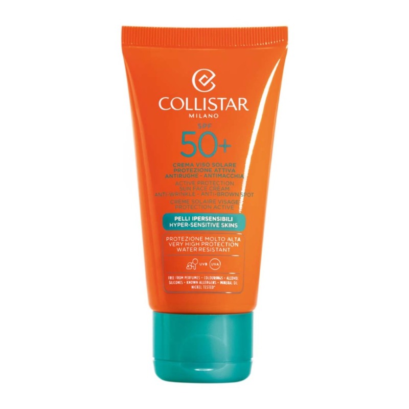 Collistar Sun face cream active protection spf50+ 50 ML