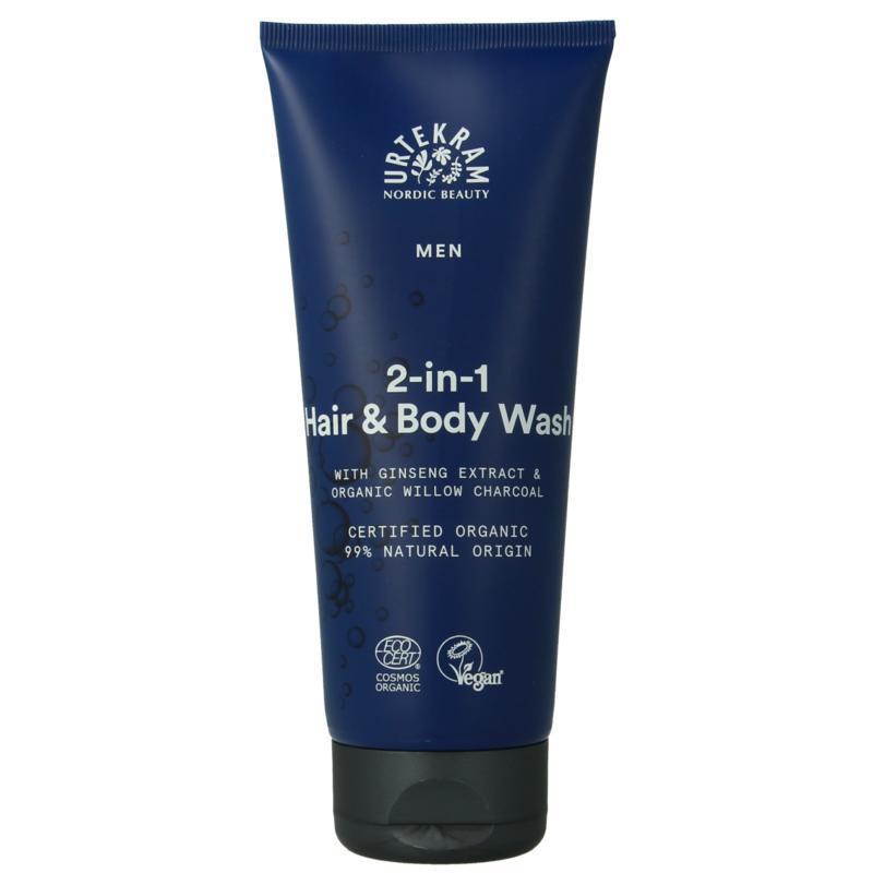 Urtekram Men haar en body wash 200ML