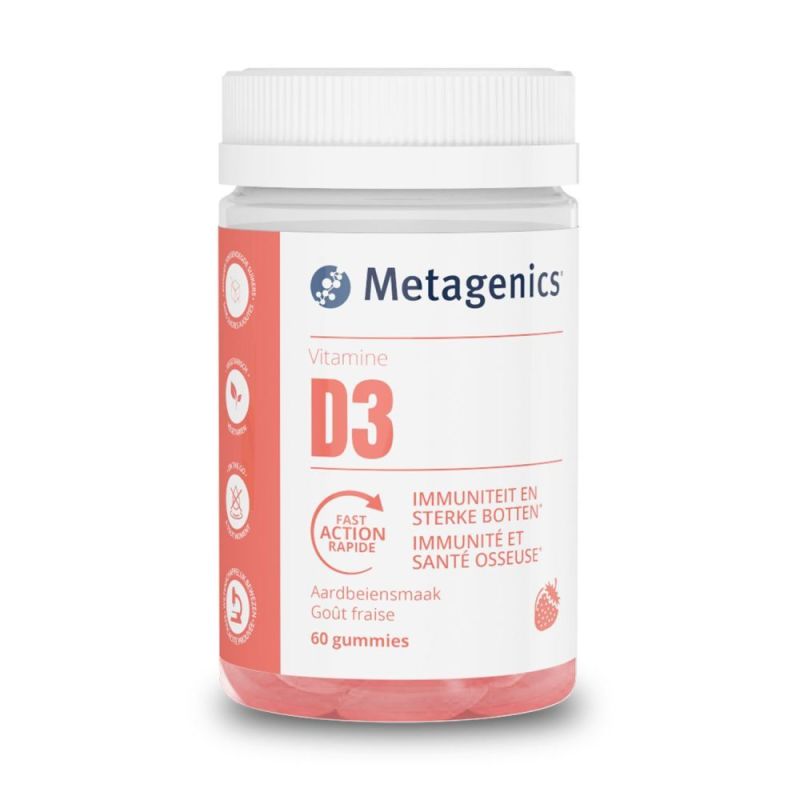 Metagenics Vitamine d 1000iu 60 Stuks