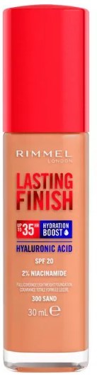 Rimmel London Lasting finish 35hr foundation 300 sand 30ML