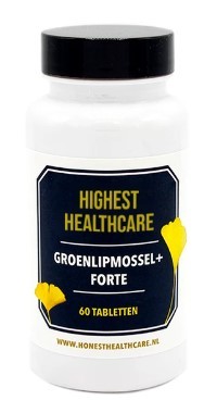 highest healthcare Hhc groenlipmossel+ forte 60 Stuks