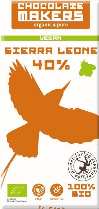chocolate makers Sierra leone 40% 80G