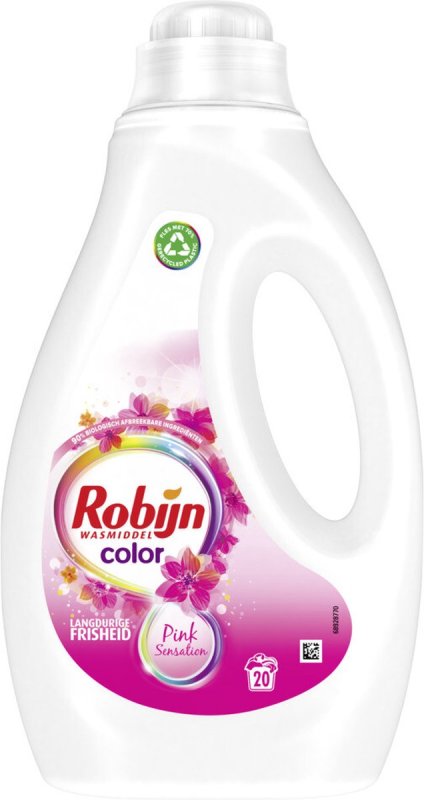 Robijn Vloeibaar wasmiddel color pink sensation 1000 ML