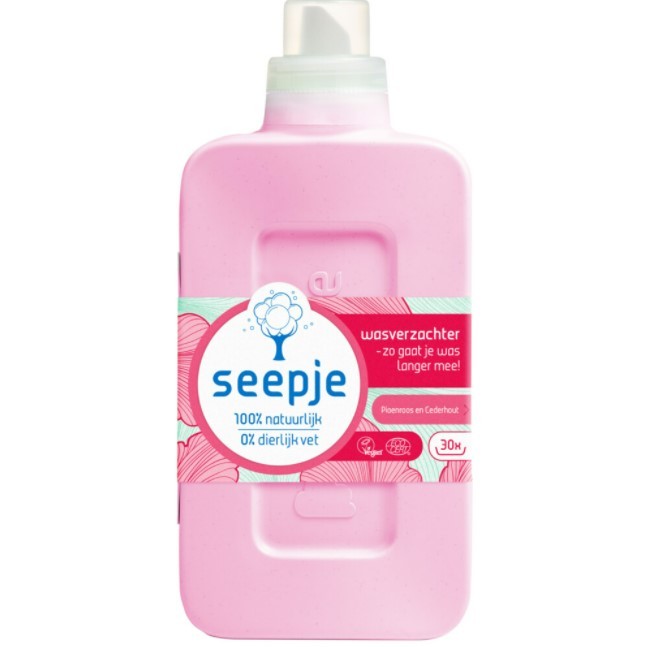 Seepje Wasverzachter pioenroos en cederhout 750 ML