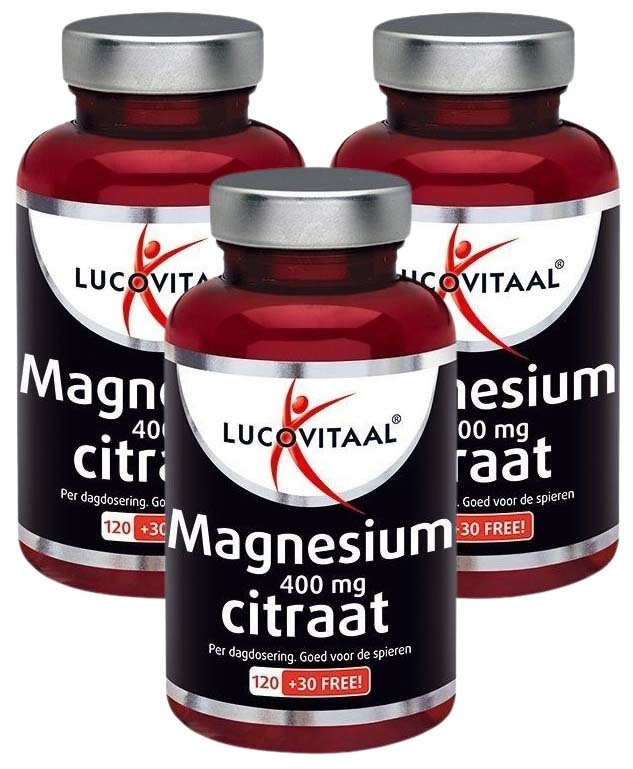Lucovitaal Magnesium 400 mg citraat 450 tabletten