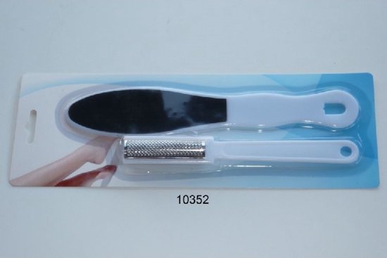 merkloos Voetvijlset rasp en vijl 1 Set