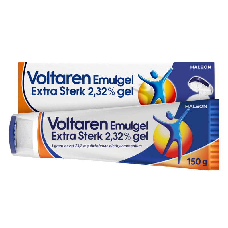 Voltaren Emulgel extra sterk 2,32% (diclofenac) bij spier- of gewrichtspijn 150 Gram
