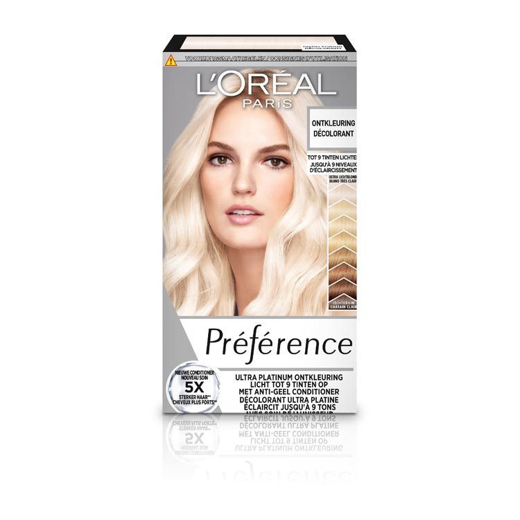 L'Oréal Paris Bleach ultra platinum ontkleuring 1set