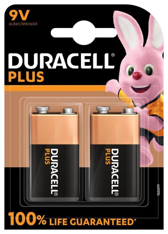 Duracell Plus batterij 9vs
