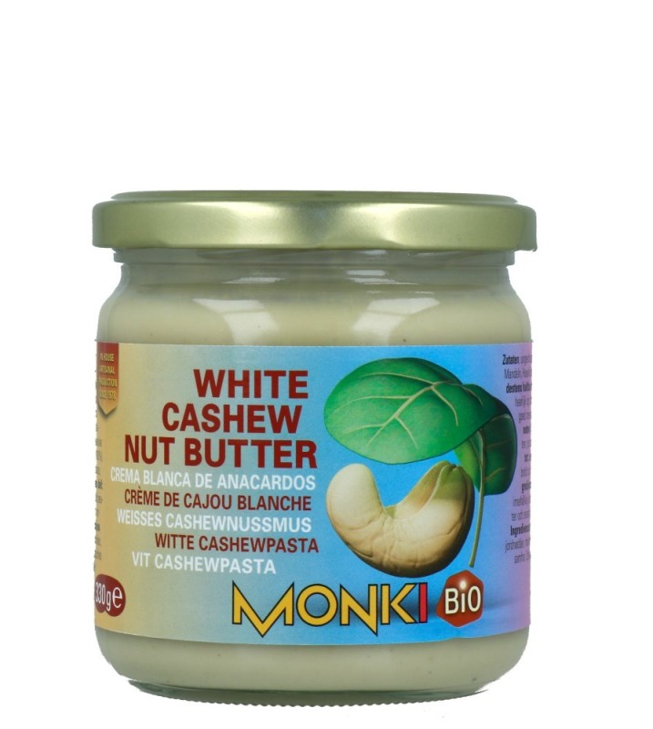 Monki Witte cashewpasta bio 330 Gram