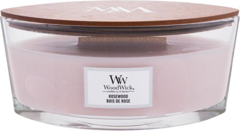 woodwick Rosewood ellipse candle