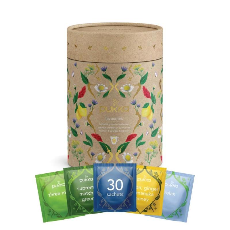 Pukka Herbal & green tea collection bio 30st