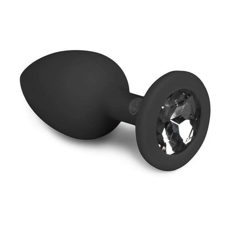 Easytoys Diamond plug klein zwart