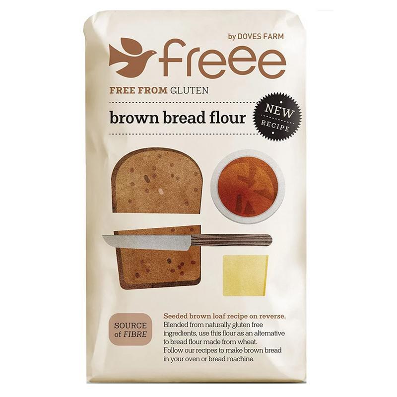 doves farm Broodmix bruin glutenvrij 1000g