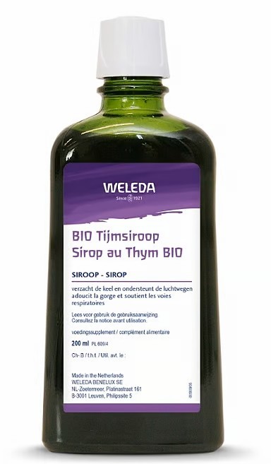 Weleda Tijmsiroop bio 200ml