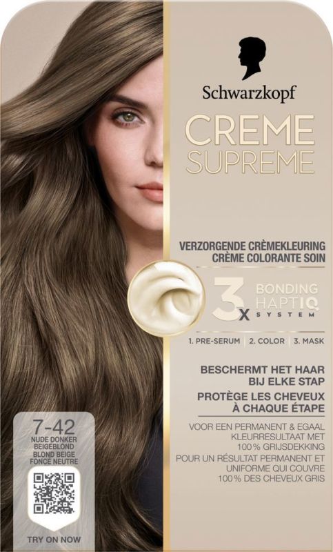 Schwarzkopf Creme supreme 7-42 d blond