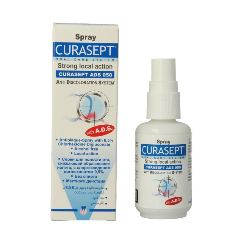 Curasept Ads mondspray chloorhexidine 0.5% 30ml