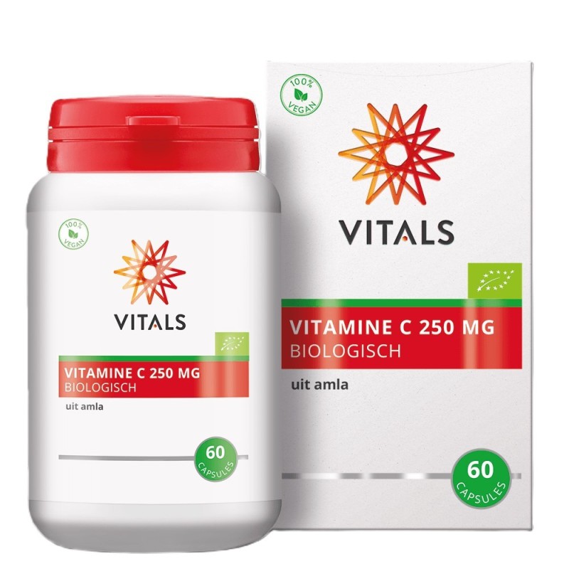 Vitals Vitamine c 250 mg bio 60 Capsules