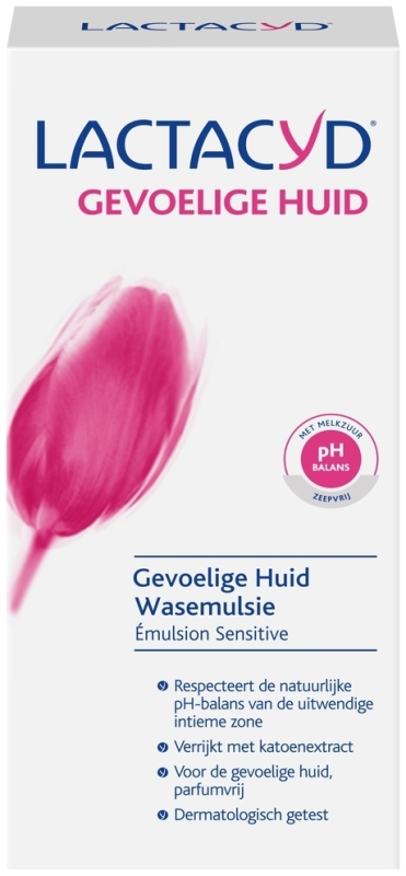 Lactacyd Wasemulsie gevoelige huid 200ml