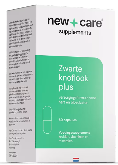 New Care Zwarte knoflook 60 Capsules