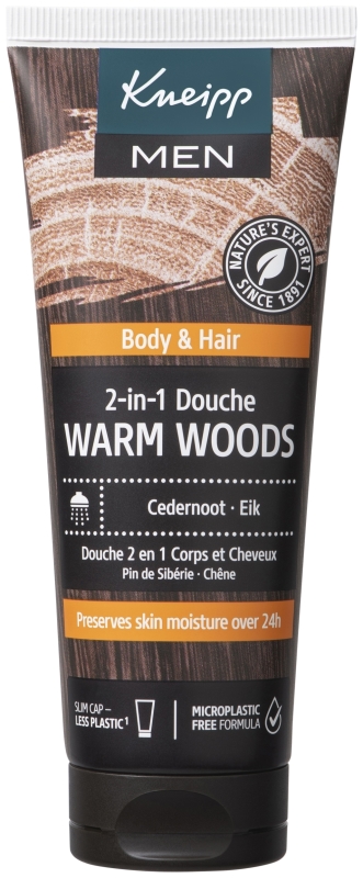 Kneipp Mini 75 ml douche men 2-in-1 warm woods 75 ml 75ml