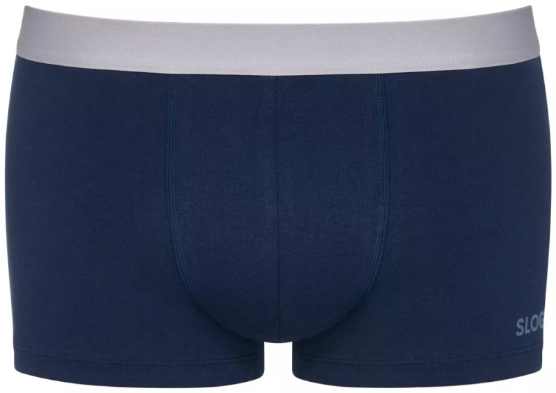 Sloggi Men go abc 2.0 heren short met korte pijpjes 2 pack navy maat l
