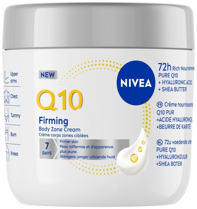 Nivea q10 body creme verstevigende 400 ml 400ml