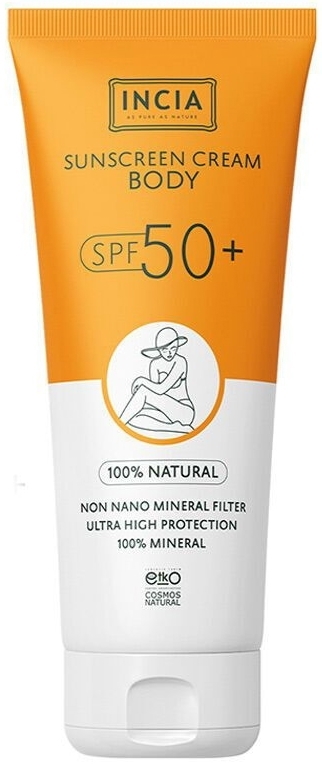 incia Zon body ceam spf50+ 150ml