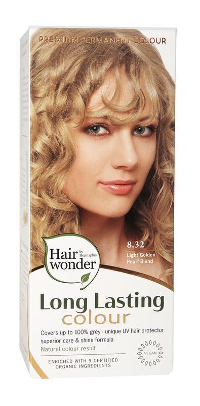 Hairwonder Long lasting colour licht golden peach blond 8.32 100ml