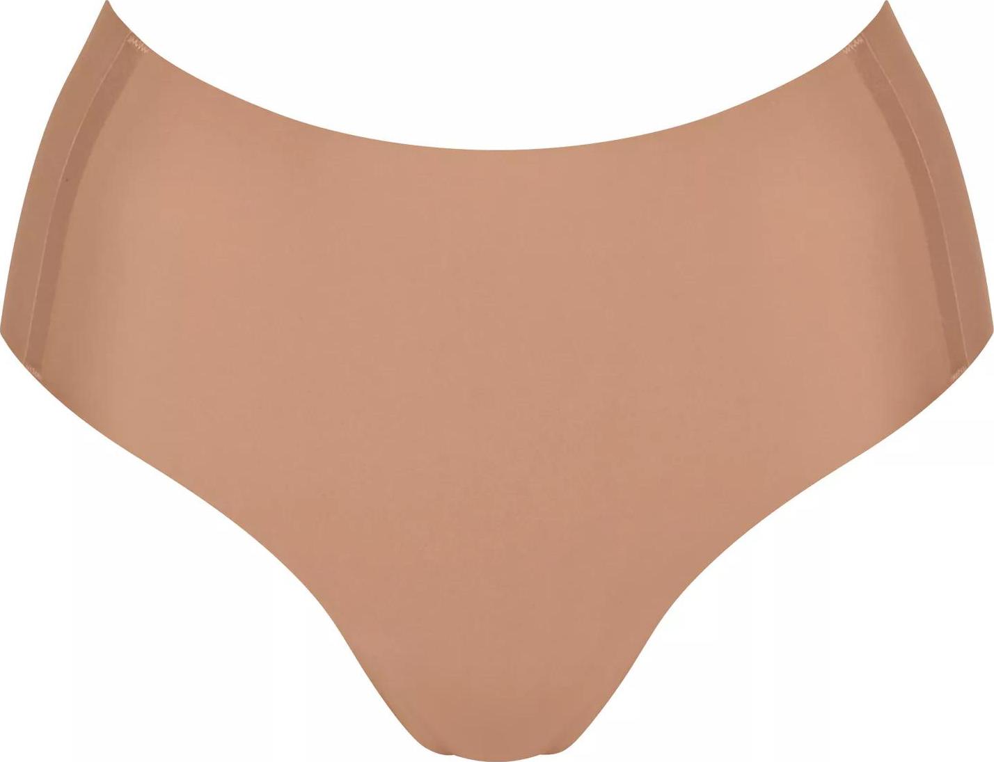 Sloggi Zero feel 2.0 dames high waist midi slip nostalgic brown maat m