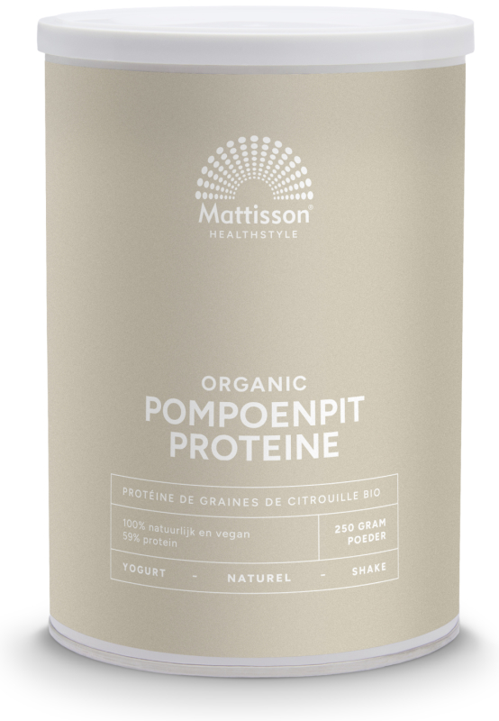 Mattisson Pompoenpit proteine 58% bio 250g