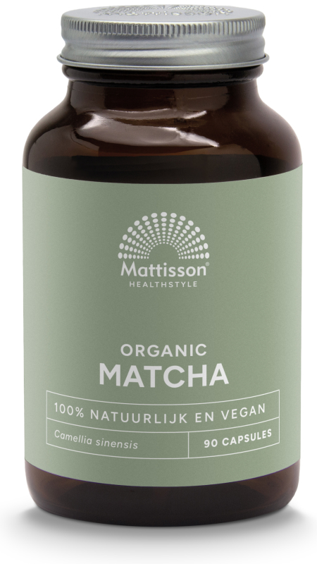 Mattisson Matcha 500 mg bio 90 capsules