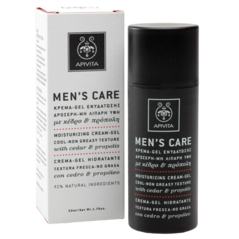 Apivita Mens care hydraterende crème-gel 50 ml