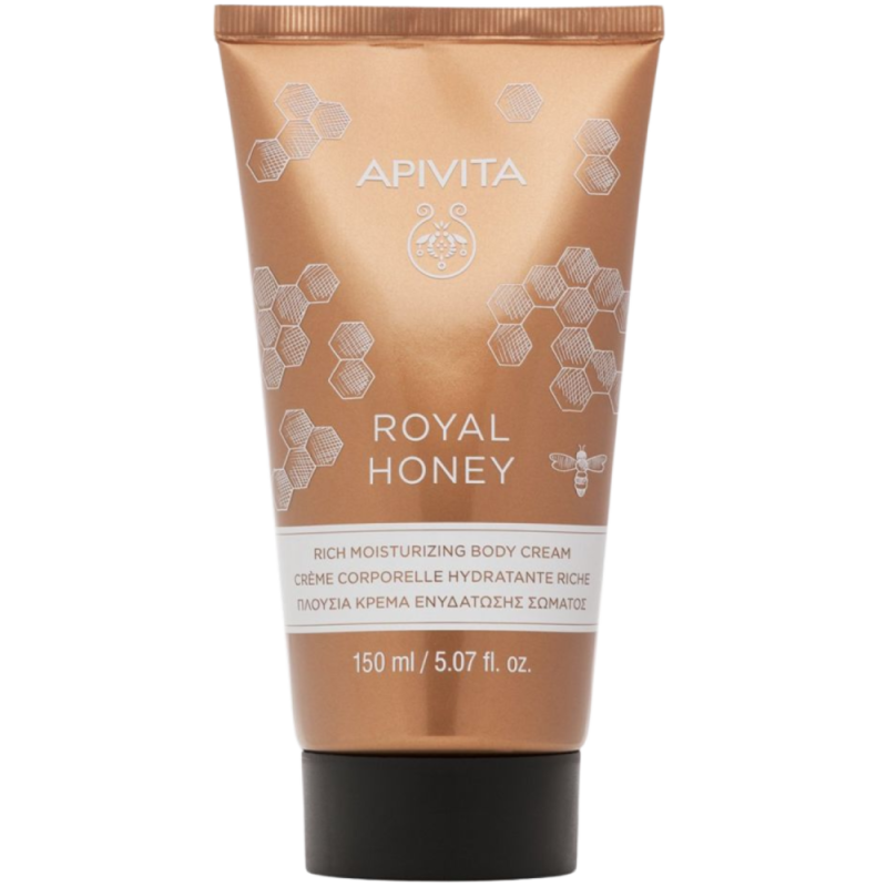 Apivita Royal honey rijke vochtinbrengende lichaamscrème 150ml