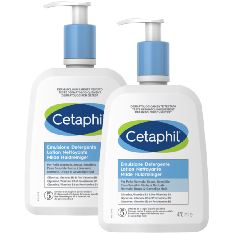 Cetaphil Milde huidreiniger 2 x 470ml