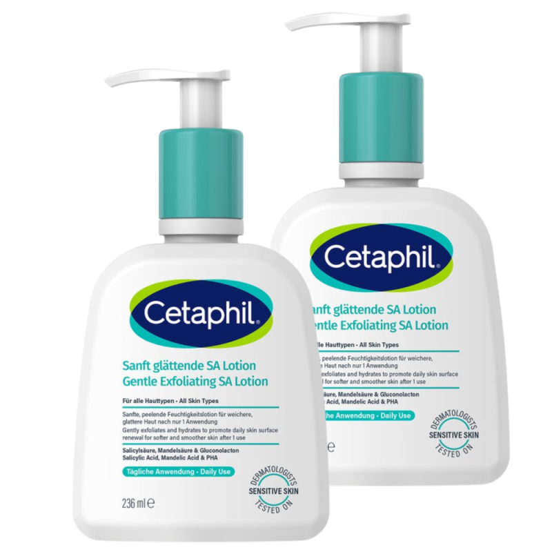 Cetaphil Gentle exfoliating sa lotion 2 x 236ml